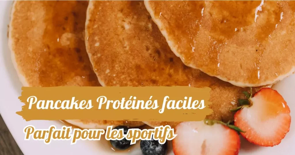 recette pancakes protéinés brunch