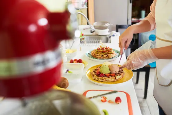Équipement pour brunch robot patissier
