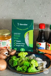 recette konjac wok brunch asiatique crevette peu calorique